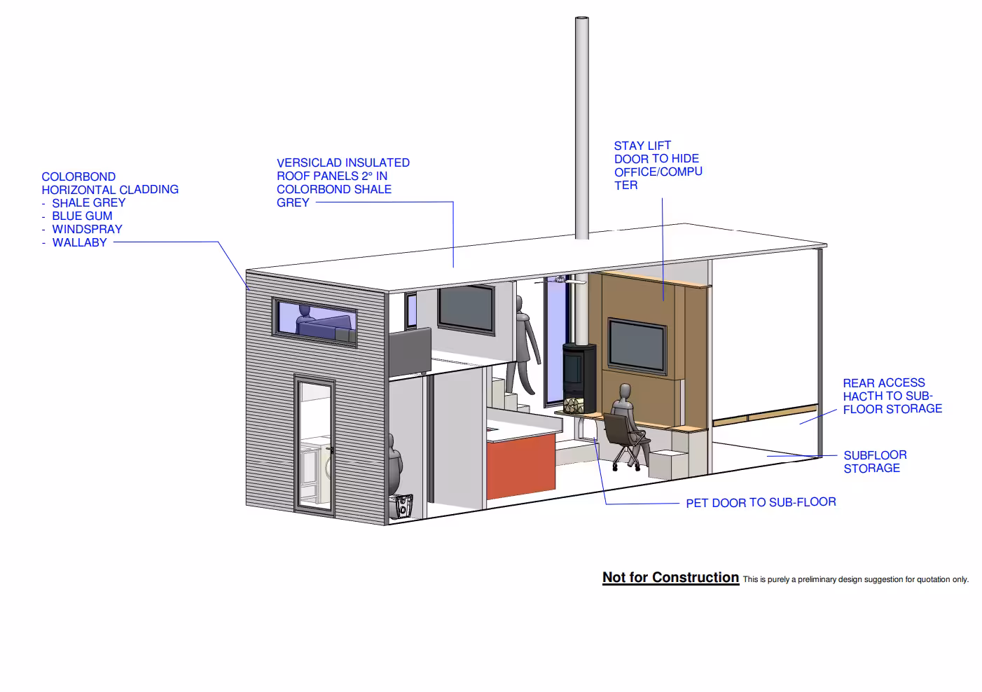 Modern Tiny Home with Loft